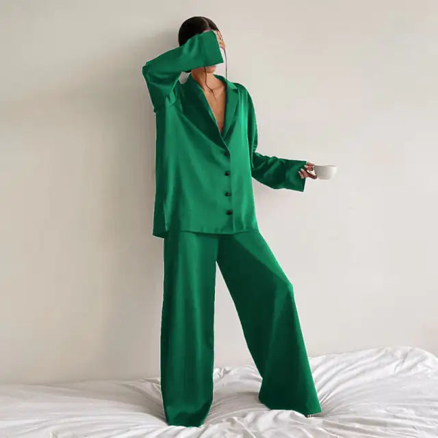 Olivia Silk Pajamas